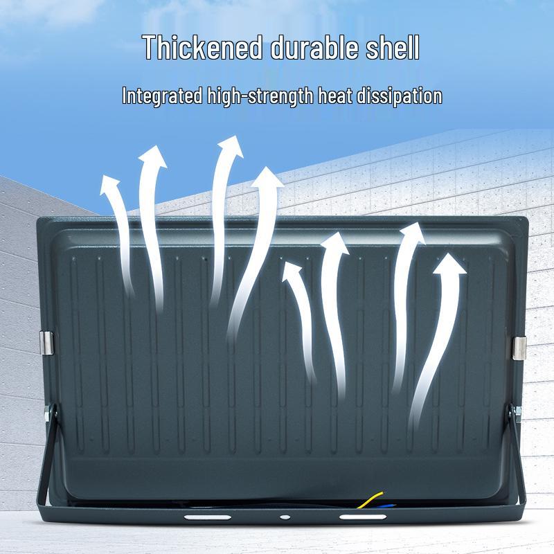 Yaming Marine LED Floodlight: 100W Outdoor Waterproof Spotlight for 12V/24V/36V DC Battery