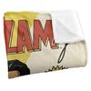 Shazam Comic Blanket