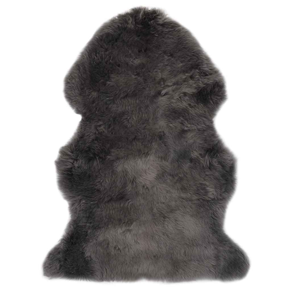 Sheepskin Rug 60 x 90 cm Light Grey