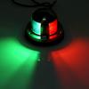 Nautical Light, Qiilu LED Boat Lens Light Red Green Marine Navigation Signal Light Lamp