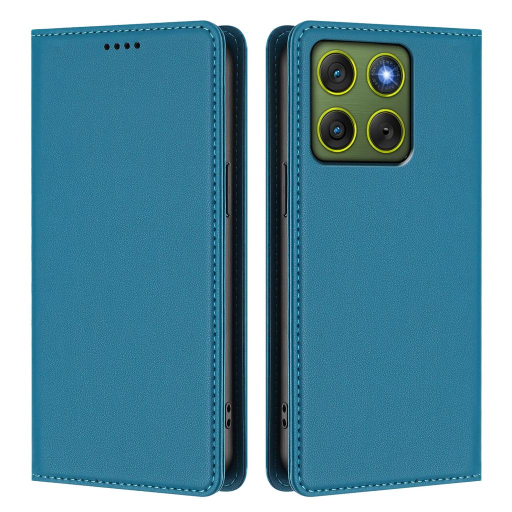 For Motorola Edge 70 5G Leather Wallet Case Magnetic Closure RFID Blocking Phone Cover