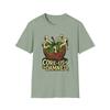 Unisex Softstyle T-Shirt Rotten Apple Singing Worms Funny Surreal Cartoon