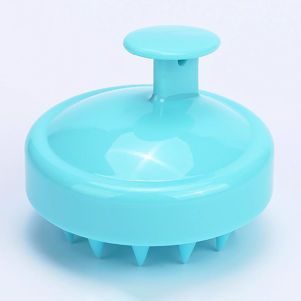 Silicone Shampoo Scalp Shower Body Washing Hair Massage Massager Brush Comb