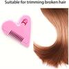 1pc Pink Pubic Hair Cutter For Women Prepared, Portable Private Privacy Shaping Tool For Women, Comb Knife Designed For Women