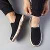 2025 New Men's Fly-woven Casual Shoes Men's One-pedal Comfortable Mesh Lazy Shoes Soft-soled Breathable Board Shoes Men