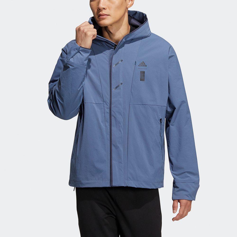 Adidas Wu Ji Collection Jackets Men's Sky Blue Hooded Moderate Other HE5118