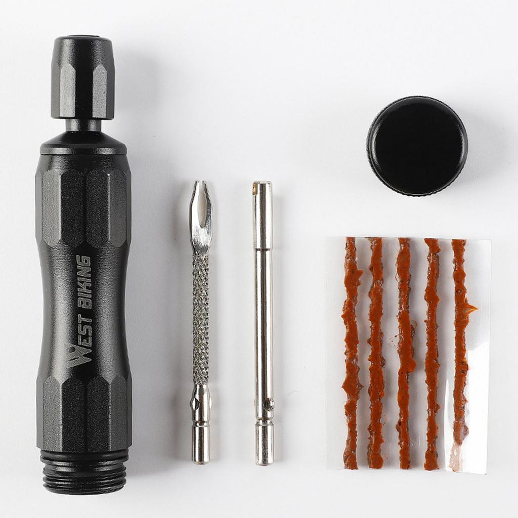 Tubeless Flat Tire Repair Bike Puncture Handlebar