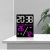 Multi-functional Digital LED Clocks Wall-mounted Display Table Clock  for Bedroom