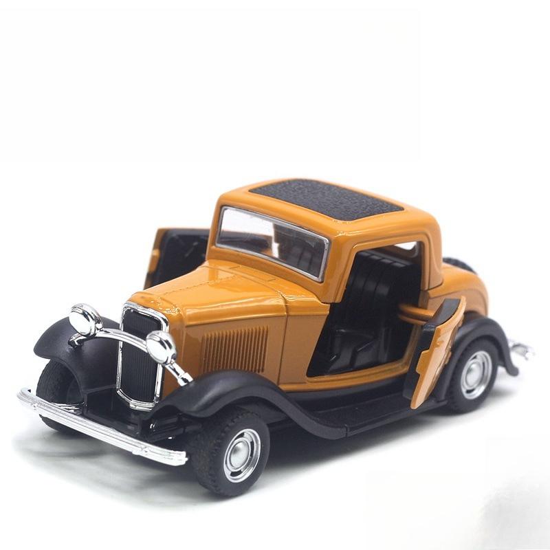1:32 Simulation Retro Classic Car Classical Model Toy, Hot Sale Cross-border Amazon Hot Sale