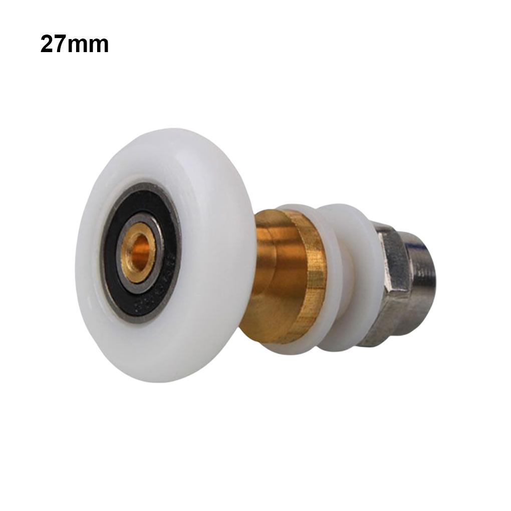 Shower Door Nylon Stainless Steel Roller Replacement Bathroom Toilet Washroom Sliding Doors Runner Upgrade Spare Parts