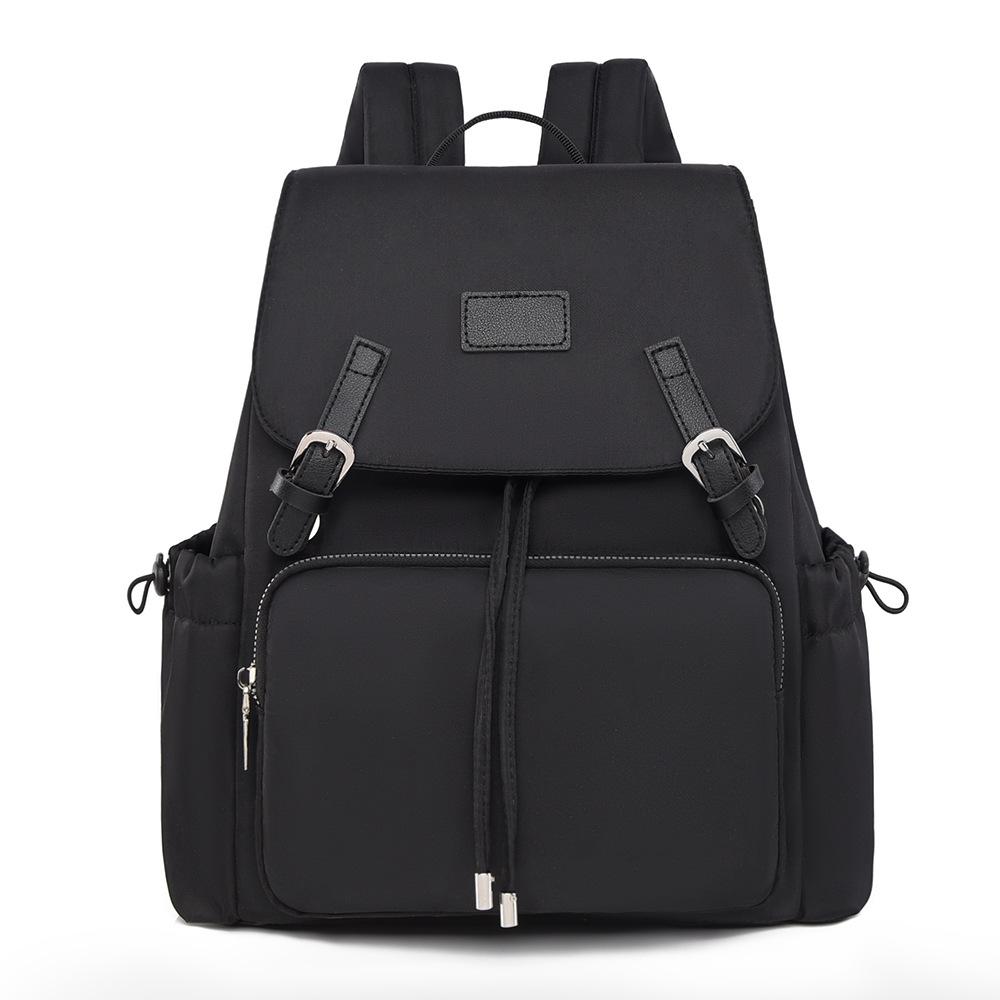 New Oxford Cloth Women s Backpack Drawstring Drawstring College Student School Bag Simple Casual Large Capacity Travel Backpack One Size