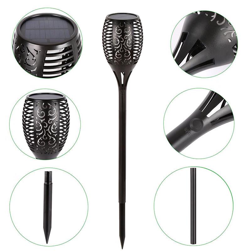 Lishi Outdoor Solar Garden Torch Light