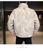 Men's 2025 Lightweight Leather Down Jacket: Stylish Short Winter Coat with Thick Stand Collar for Youth.