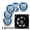 4Pcs Car Emblem Wheel Hub Center Cap Sticker Rim Badge Cover For Jaguar X-Type S-Type XFR X XE XF XJ F-Type F-Pace E-Pace I-Pace ZZ5