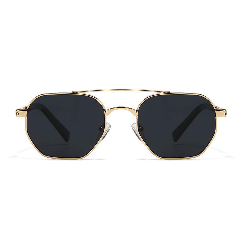 Sunglasses Men'S Sunglasses For European And American Street Style Model Polygonal Sunglasses