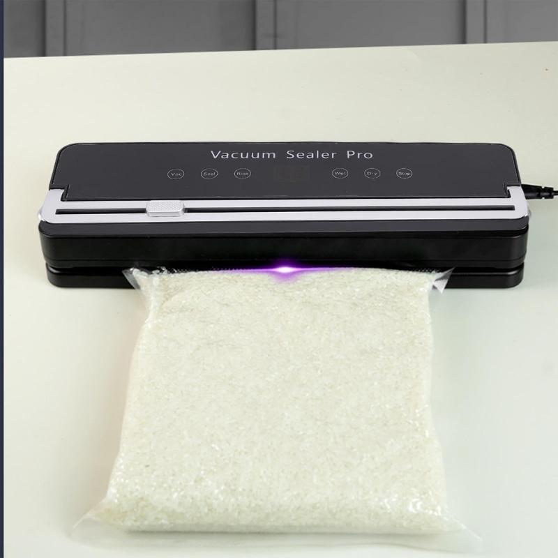 110V Vacuum Sealer Machine Multifunctional Food Sealer Bag Storage Food Vacuum Sealer Vacuum Sealer for Home