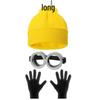 Cappello a Secchiello Giallo Piccolo Genitore-Figlio - Cappello da Sole Primavera/Estate & Cosplay di Halloween per Bambini LP006