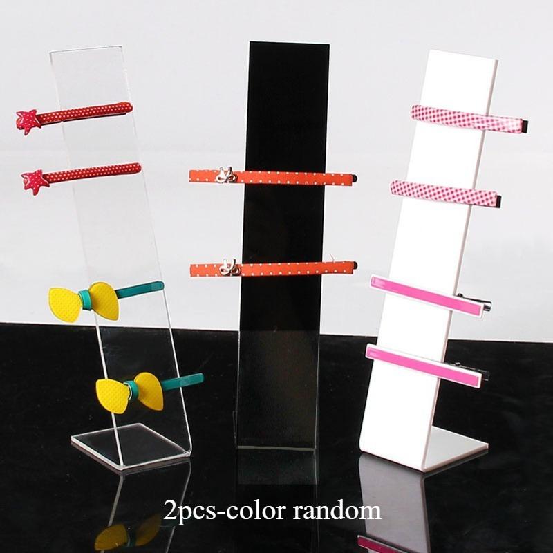 Hairpin Holder Display Stands, L-Shaped Hair Accessory Organizer, Jewelry and Hair Clip Storage for Retail Shop and Home Use.