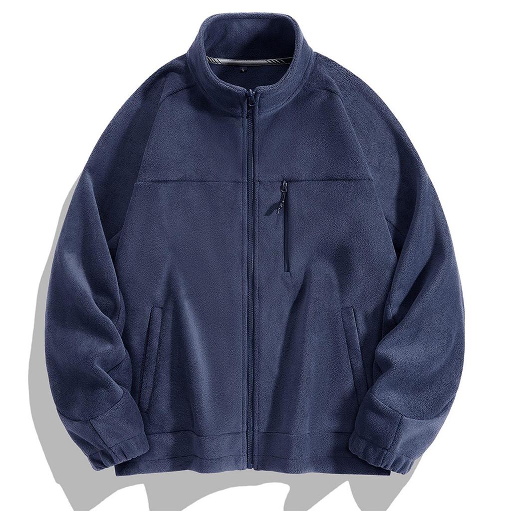 Men's Winter Outdoor Sports Cardigan Sweater Fleece Warm Jacket