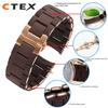 Silicone +Stainless Steel Strap for Armani AR5906 AR5905 AR5890 AR5889 5858 5920 Man 23mm Woman 20mm Rubber Watchband Bracelet