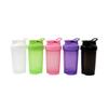 500ml Portable Plastic Shaker Cup with Handle - Outdoor Fitness & Protein Powder Mixer with Custom Logo
