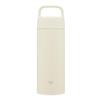 Zojirushi Stainless Steel Mug 500ml Easy Carry Handle Type Dishwasher Safe Seamless Lid Only 2 Points Maintenance Ecru SM-RS50-WZ.
