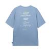 Li Ning Back Letter Round Neck Casual Short Sleeve T-Shirt Men Tops AHSW365-3