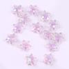 11mm Colorful Transparent Star Center Beads for DIY Headdress, Bracelet, Necklace Accessories