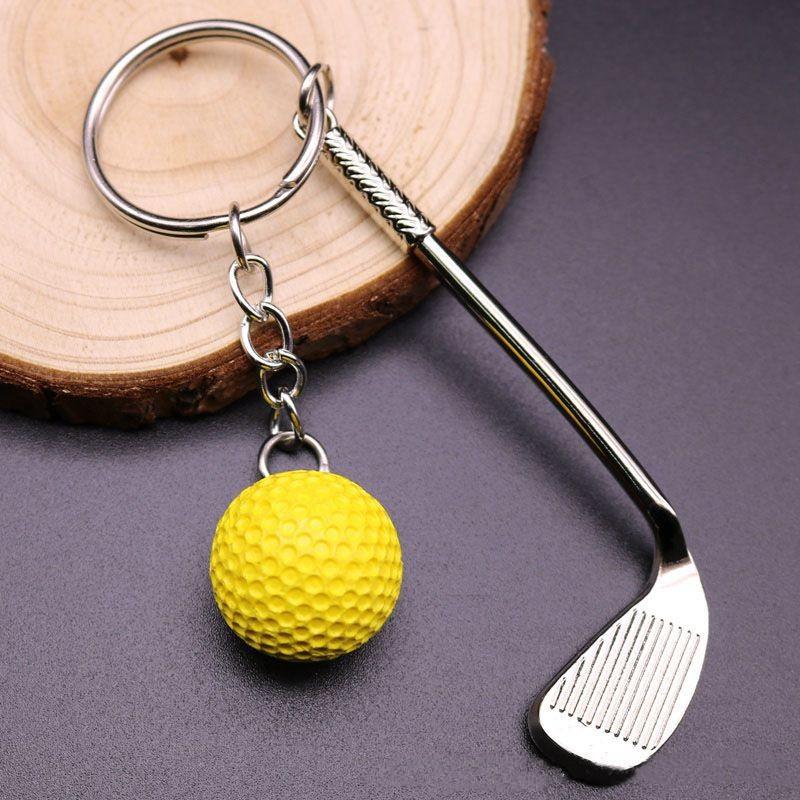 Golf Ball Key Chain Pendant: Add a Sporty Touch To Your Look! Perfect Gift for Golf Enthusiasts