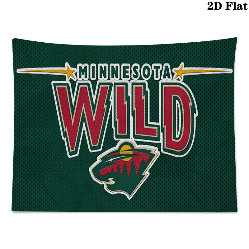 Minnesota Wild Wall Tapestry Aesthetic Wall Hanging Printed Fabric Blanket Decorative Tapestries for Bedroom Living Room Home Decor