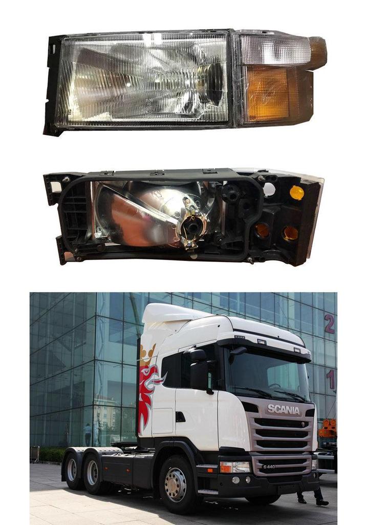 Front Headlight Corner and Side Light for Scania P420/G450 Concrete Pump Trucks