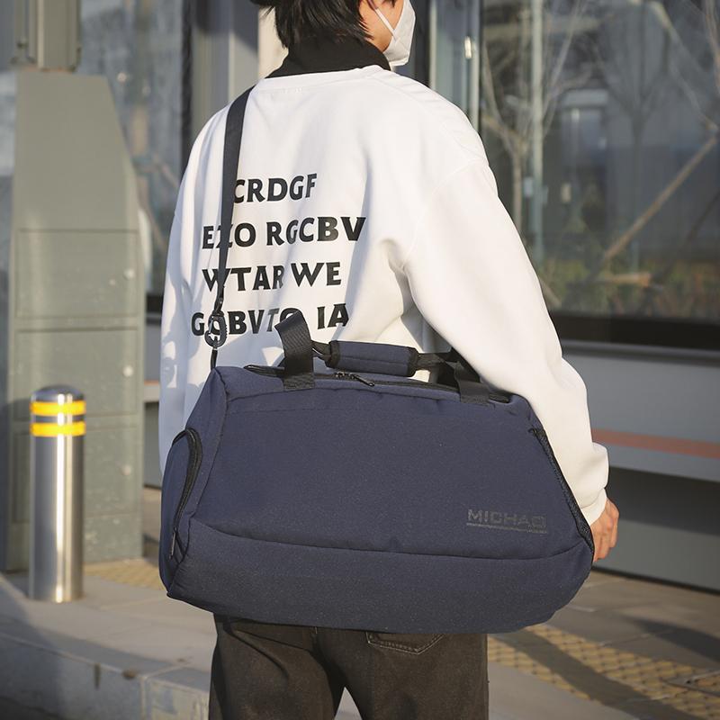 Fitness Bag Women's Water-Repellent Independent Shoe Swimming Training Bag Crossbody Short-Distance Travel Bag for Men