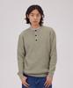 MAKEITTO Daily Viscose Henley Neck Knit_Beige