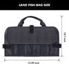 Goture Waterproof Fishing Large Fishing Tackle Storage Bag for Outdoor Double Storage Bag, Multifunctional, Capacity, Compact, Hiking, Activities,