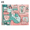 Tapestry Wall Hanging Art Girl   Cloth Painting  Background   Room Decoration