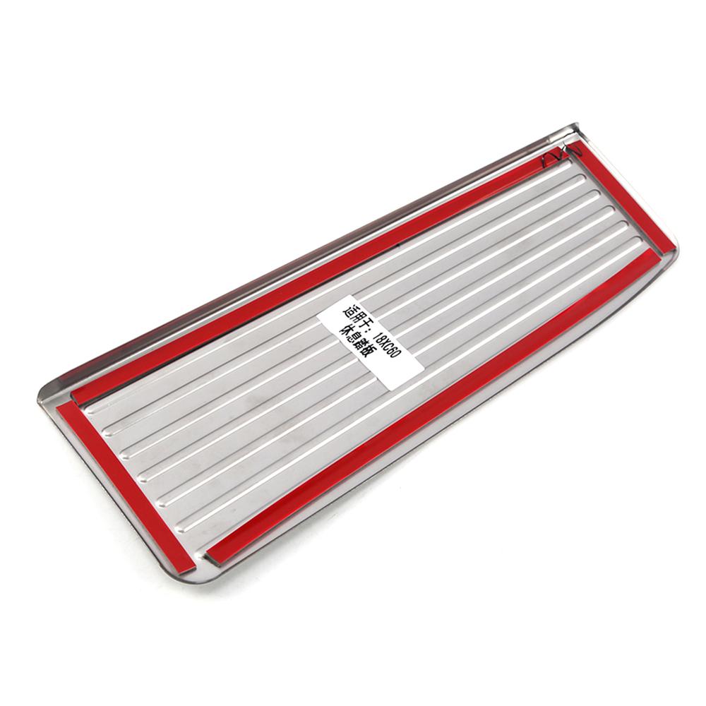 For Volvo XC60 2018 2019 2024 Rest Pedal Cover Trim Sticker Car Accessories Stainless Steel Main Driving Size LHD Model