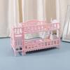 16Cm Doll Bunk Bed Toy Accessories Quilt Pillow House European Princess Bed