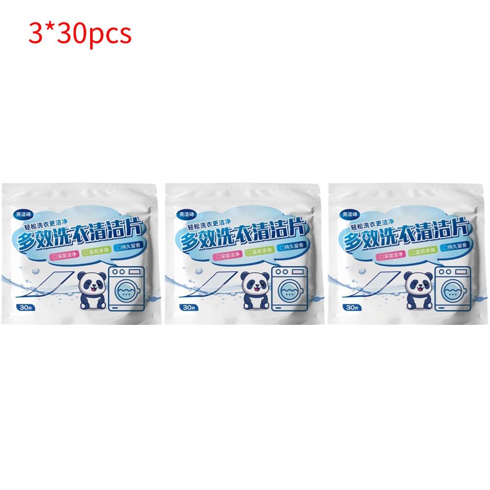 Detergent For Washing Machines Laundry Tablets Underwear Children's Clothing Laundry Soap Bubble Paper Clothing Cleaning Tools