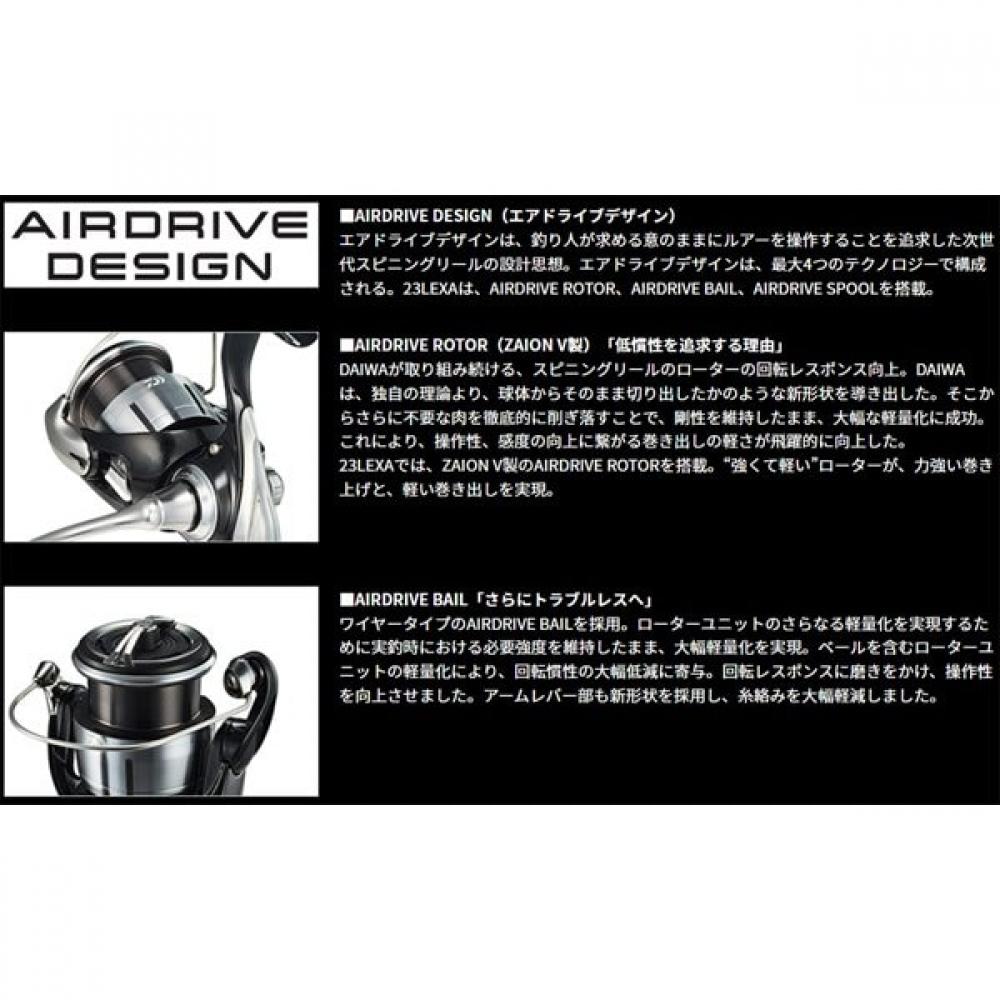 Daiwa 23 Lexa  Regza  Lt2500 [spinning Reel]