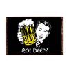 Beer Vintage Metal Tin Sign Chic Home Bar Cafe Poster Wall Decor Art Plaque Pub Tavern Retro Decorative Plates 20*30 CM