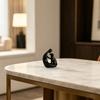 Hund und Besitzer Statue Ornament, Kompakte 3D-gedruckte Skulptur, Nordische minimalistische Schreibtischdekoration für Tierliebhaber Heimhandwerk
