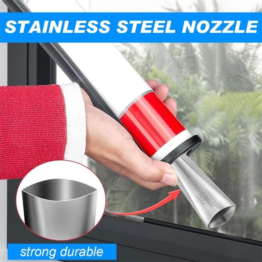 Stainless Steel Caulking Finisher Reusable Caulk Nozzle Caulking Nozzle Kitchen Bathroom