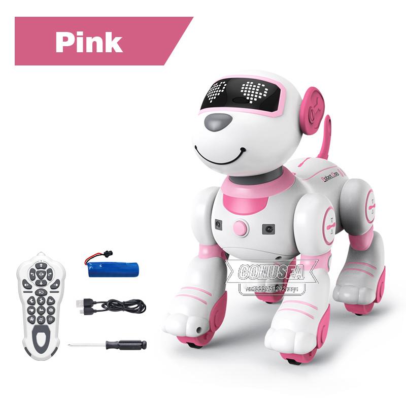 Kawaii Smart Robot Dog Girls Cute Puppy Pets Intelligent Programming Walking Will Call Singing Dancing Dog Toys Birthday Gifts
