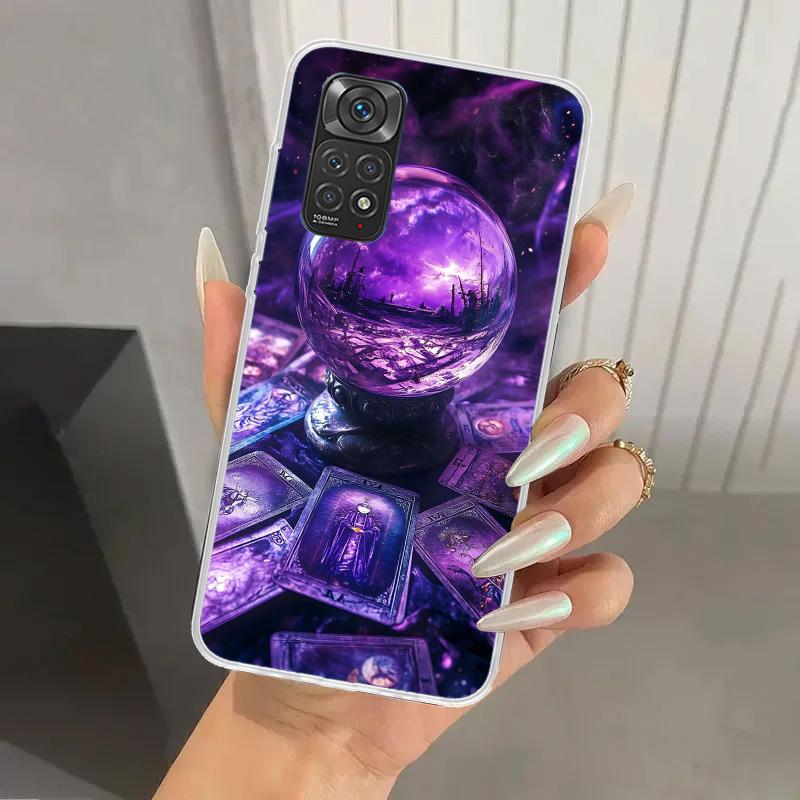 Witch Tarot Card Phone Case for Xiaomi Redmi Note 15 14 14S 13 12S 12 Pro 11S 11 Plus 11T 11E 10S Soft Funda Print Shell Redmi N