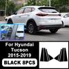 Car Window Pillar Decorative PC Trim for Hyundai Tucson 2015- - B/C Pillar Stickers, Auto Exterior Accessories 2018 2017