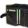 Clap Bifold Wallet Genuine Leather Clapton 0035101 Black [Dakota] (0030101) Women's DA-31501-10