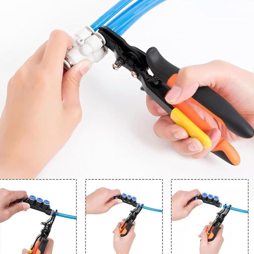 Carbon Steel + Rubber Air Line Removal Tool Quick Connect Disconnect Pliers For Industrial Use