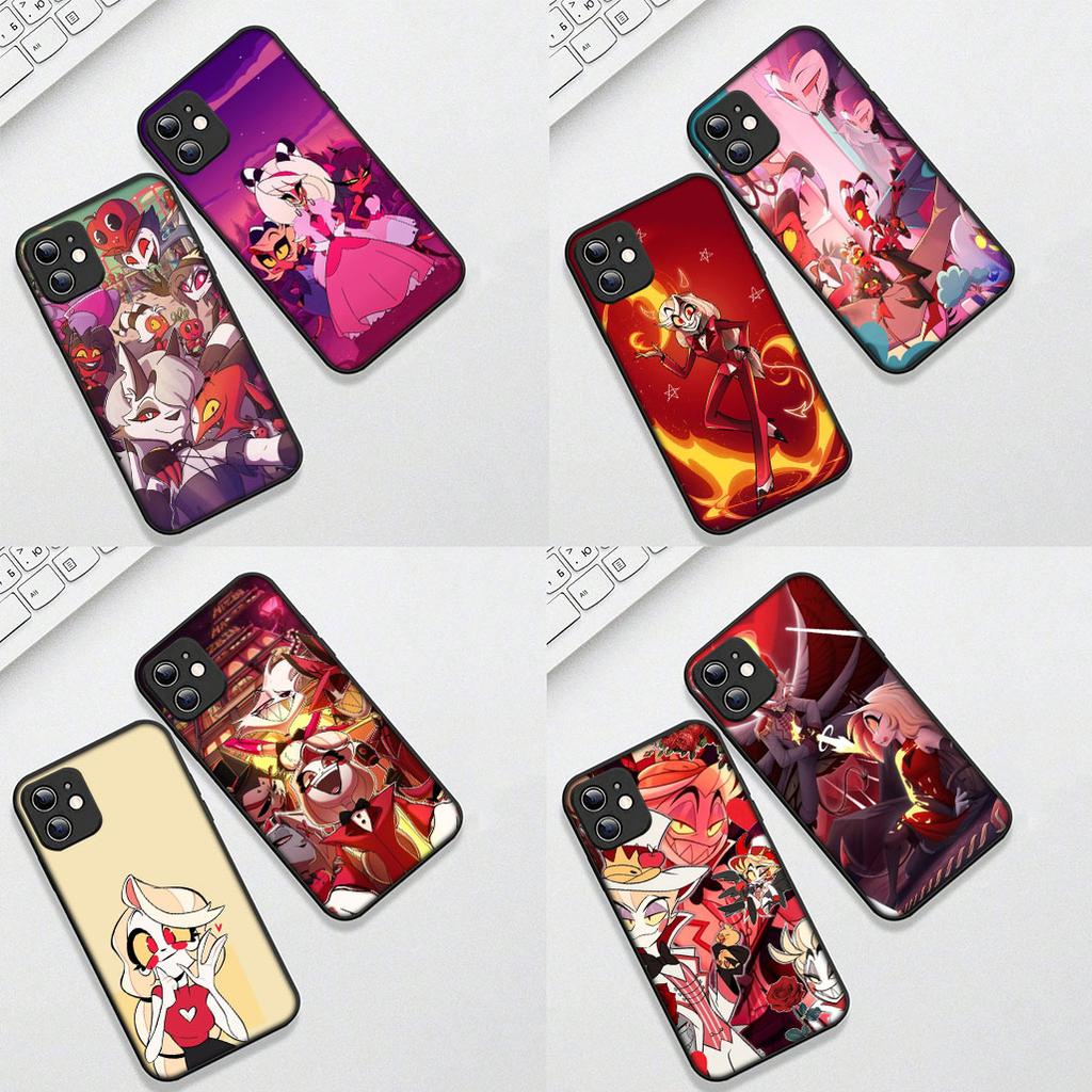 Cover for Apple iPhone 17 Pro XS Max Air 6 7 8 Plus 5 + SE 2022 SE2 16E Phone Case Alastor H-Hazbins Charile Hotels Angel Dust