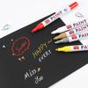 1/3/5 PCS White Paint Markers Pens Oily Waterproof Plastic Large Capacity White Marker School Supplies Stationery 0.7/1.0/2.5mm