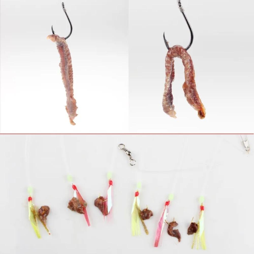 10g Weiche Künstliche Sandwurm Angelköder Lebensecht Trockene Würmer Tragbar Salzwasser Süßwasser Meeresfischen Futterspender Angler Zubehör